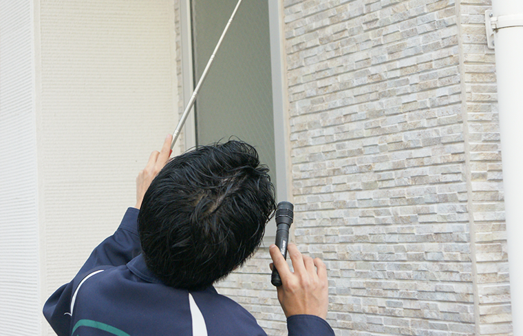 建築士事務所だから、建物の構造面から駆除